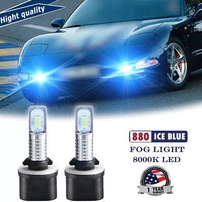 2x 2SMD LED Fog Light Replacement Kit 70W Ice Blue For Chevy Corvette C5 1997-04 • $20.88