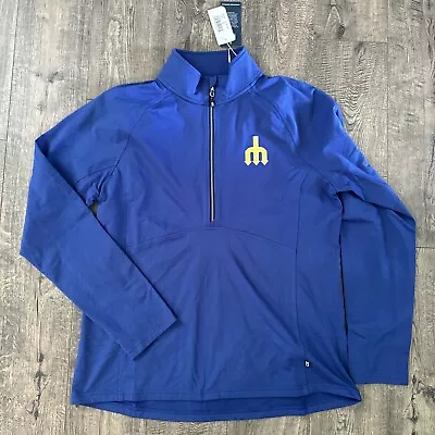 Cutter & Buck 1/2 Zip Stretch Pullover Seattle Mariners Women’s XL • $19.99