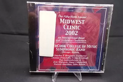 Midwest Clinic 2002 By Vandercook College Of Music Symphonic Band Brand New Cd • $9.02