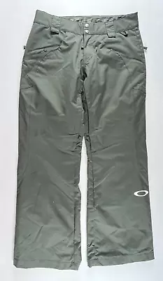 Oakley Loose Fit Snow Snowboarding Grey Pants Lined Winter Mens Small S W32 L31 • $45.20