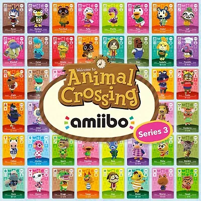$2 • Buy Animal Crossing Amiibo Cards - Series 1 #201-300 (Authentic)