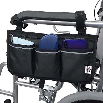 Blackwing Mobility-Wheelchair Side Bag Armrest Accessories Storage Bag  • $15.95