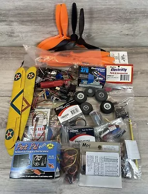RC Plane Parts Supplies Lot New Used Remote Control Airplane Hitec Electrifly • $12.50