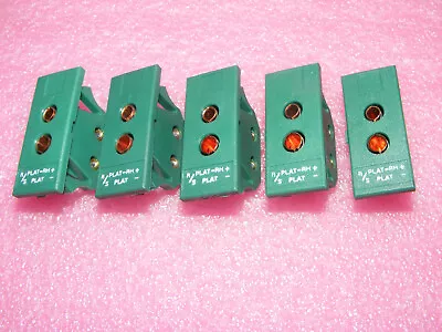5 New Omega Type R/s Thermocouple Snap In Panel Connectors Jack  • $23.99