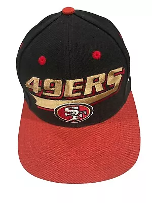 Vintage San Francisco 49ers Logo Athletic Snapback Hat Cap • $44.99