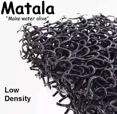 Black Matala 2-Pack Full Sheets Pond Filter Mats- 39  X 45   Low Density Media • $175