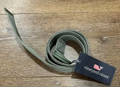 NWT Vineyard Vines Mens Size Small Belt Retail $78 Green • $19.89