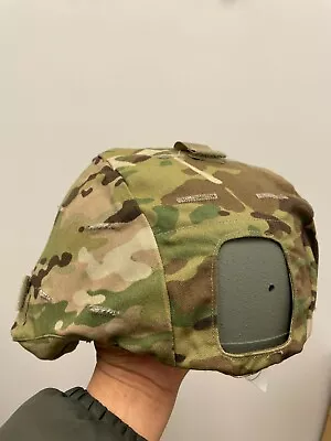 GENUINE USGI MULTICAM OCP ACH MICH ECH HELMET COVER W/ IR Tabs - SMALL/MEDIUM • $75