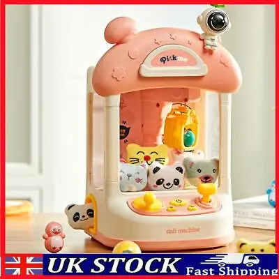 Mini Claw Machine Arcade Claw Game Machine Toy (Pink Space Crane Machine) • £20.39