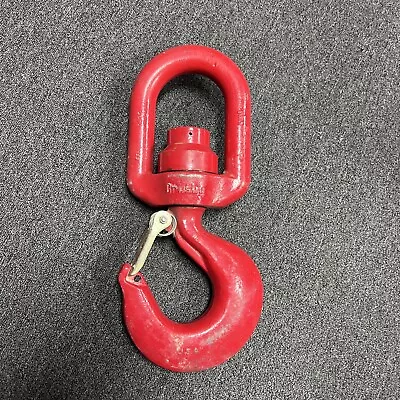 $749.99 • Buy Crosby L-3322B 15 Ton Alloy Ball Bearing Swivel Hook W/ Latch