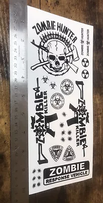 1/10 1/8 RC Zombie Stickers / Decals - FIts Traxxas Arrma Losi Axial Stampede • $9