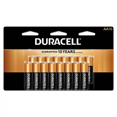 Duracell CopperTop Alkaline Batteries With Duralock Power Preserve Technology AA • $15.33