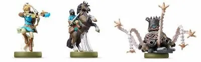 NEW!! Amiibo The Legend Of Zelda Breath Of The Wild Archer/Riding/Guardian 3set • $325.28