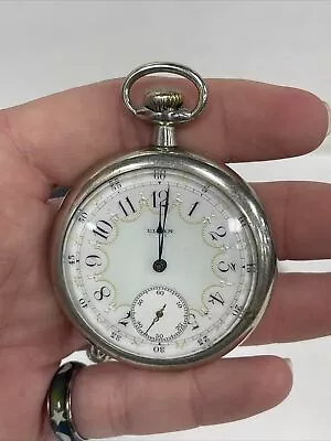 Elgin With Multi-colored Dial Pocket Watch • $225