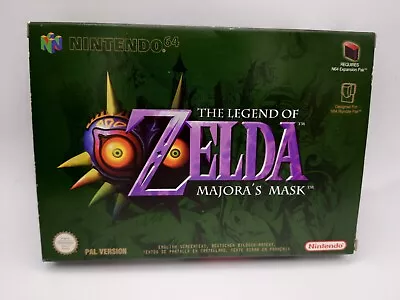 Nintendo N64 Zelda Majora's Mask Pal Version Game • £135