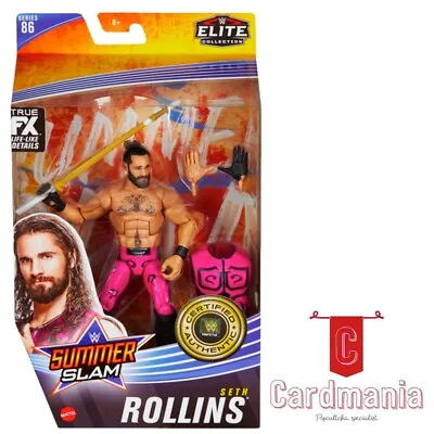 WWE - Seth Rollins SummerSlam Elite Collection 6” Action Figure | New & Sealed • $39.99