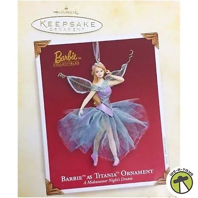 Barbie As Titania Midsummer Night's Dream 2005 Hallmark Keepsake Ornament • $33.96