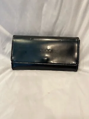 Vintage Black Leather Gucci Wallet W/ Checkbook Case • $90