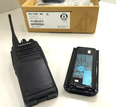 Kenwood ProTalk NX-P1300NU UHF Two-Way Digital/Analog Portable Radio • $245