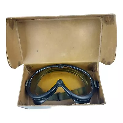 VTG US Military Goggles P/N 8465-161-4068 Dated 1967 Vietnam War  • $29.99