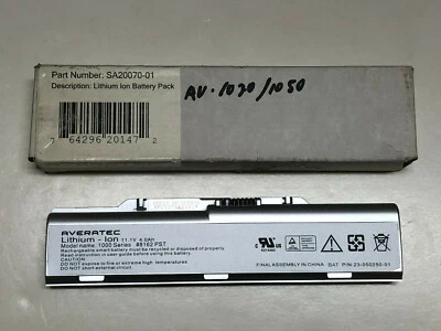 $49.95 • Buy Averatec SA20070-01 Lithium Ion Battery Pack Model 1000 Series