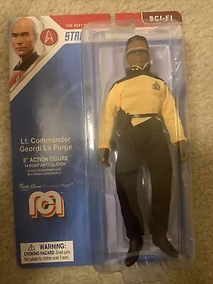 Mego Star Trek Commander Geordi La Forge Shipping Now And In Hand!! • $12.95