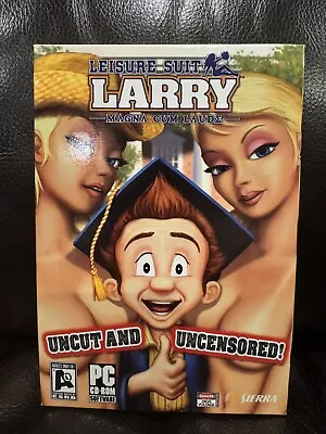 Leisure Suit Larry: Magna Cum Laude PC Uncut And Uncensored- Factory Sealed • $160.50
