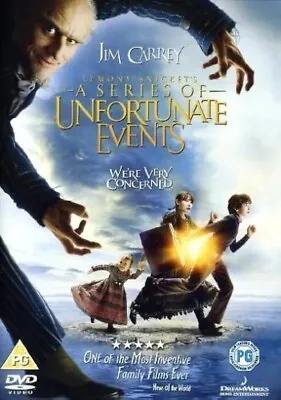 Lemony Snicket's A Series Of Unfortunate Events Dvd New Sealed Jim Carey • £2.50