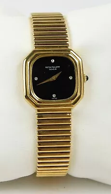 Patek Philippe Ellipse Ref. 4432/1 Ladies 18 Kt Yellow Gold Bracelet Watch B6808 • $8702