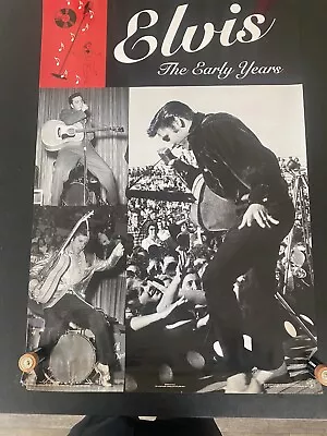 ELVIS PRESLEY Vintage Poster Concert The Early Years Classic Rock • $8