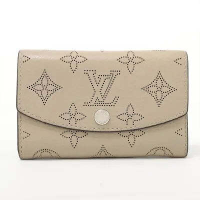 Louis Vuitton Mahina Portefeuille Iris Compact M62542 Beige • $359.08