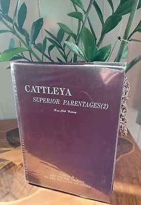 Cattleya Superior Parentages(2) By Rue-Chik Hsiang Orchid Breeding 1987 HC  • $220