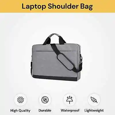 15.6  Laptop Shoulder Bag Handbag Sleeve Briefcase Case For HP Dell Sony Leptop • $26.99