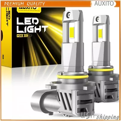 9005 HB3 12V 100W Halogen Headlight Light Bulbs 5000K Super White M3S High Beam • $35.99