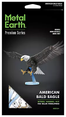 Fascinations Premium Series ICONX AMERICAN BALD EAGLE 3D Metal Earth Model Kit • $28.95