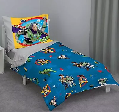 Disney Toy Story 4 - Play Time 4 Piece Toddler Bedding Set • $41.05