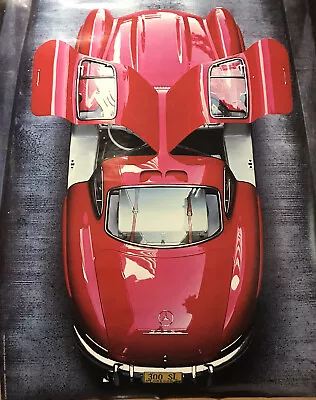 Mercedes Benz 300 SL Gullwing 1982 Car Poster Extremely Rare! Stunning! Own It! • $39.95