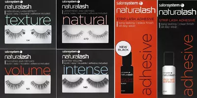 Salon System EyeLash Strips Naturalash & LashLux Salon System ALL STYLES STOCKED • £1.99