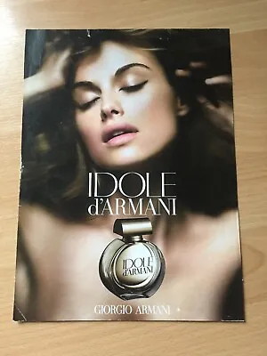 £2.64 • Buy ORIGINAL ADVERTISING ADVERTISING 2010 IDOL D'ARMANI Georgo Armani Perfume