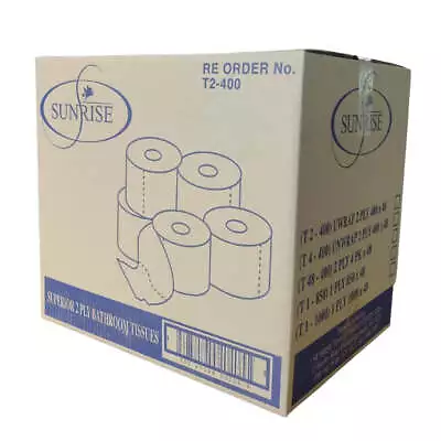 Toilet Paper Roll 400 Sheets Individually Wrapped • $48.90