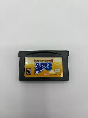Super Mario Advance 4 Super Mario Bros 3 GBA 2003 Cartridge Only Authentic Works • $24.99