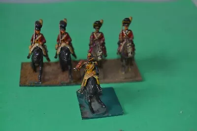 Lead Soldiers Job Lot5 Quality Painted Mounted Soldiers In Excellent Condition • £0.99