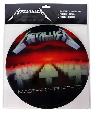 Metallica - Master Of Puppets Record Slip Mat • $12
