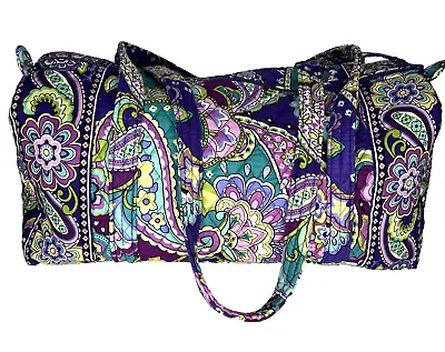 Brand New!! Retired Heather VERA BRADLEY  Duffle Luggage Travel Tote Bag • $59