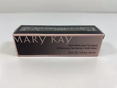 Mary Kay Nourishine Plus Lip Gloss BEACH BRONZE  047952 ~ Discontinued • $16.99