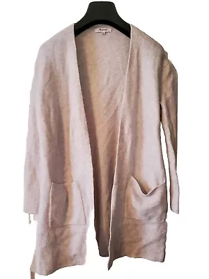 Madewell Open Cardigan Sweater Long Sleeve Pockets Wool Alpaca Blend Sz XS  • $16