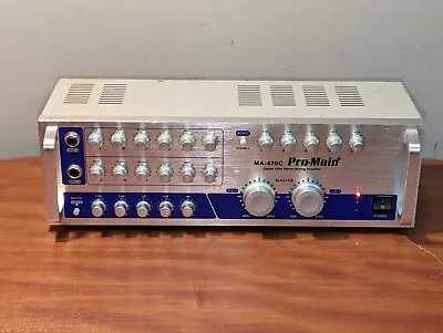 Jarguar Suhyoung Ma-420c Pro-main Digital Echo Stereo Mixing Amplifier  Used . • $139.99