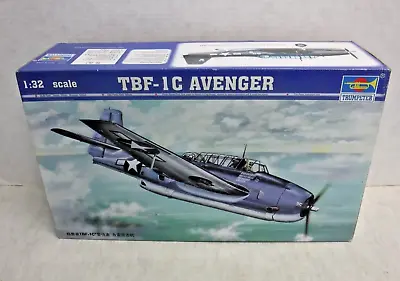 Trumpeter TBF-1C Avenger 1:32 Scale Model Kit SH-A14 • $94.14