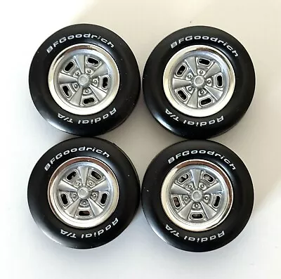 Rally Wheels & BFgoodrich Radial T/A Tire Set 1/18 Scale • $39.99