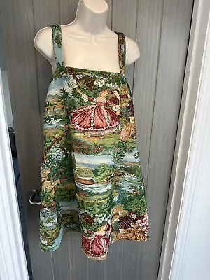 Green Tapestry Dress Cider Size 1XL • £10